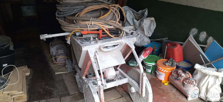 Штукатурная станция pft бу