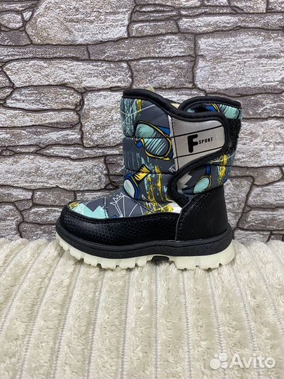 Ботинки зимние 22р-р