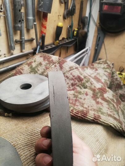 Круг абразивный резиновый