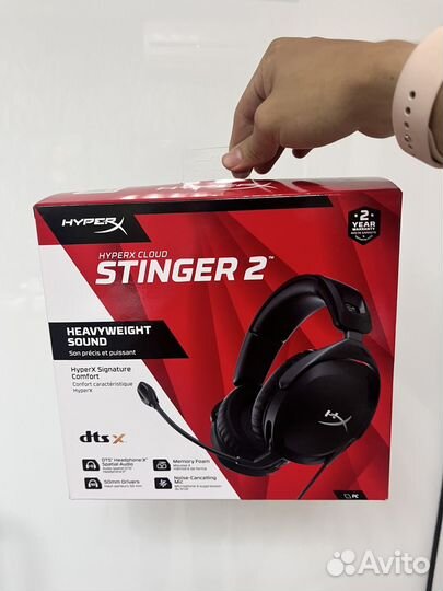 Новый наушники HyperX Stinger 2