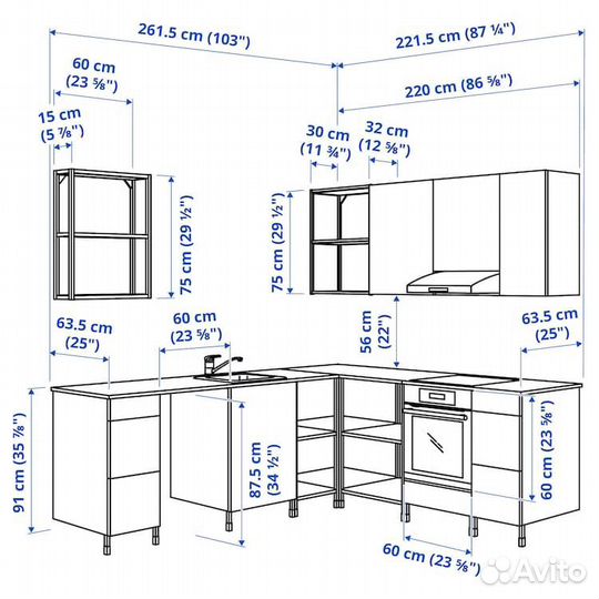 Кухни от производителя как в IKEA