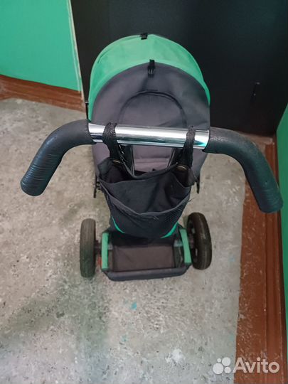 Детский велосипед с родительской ручкой