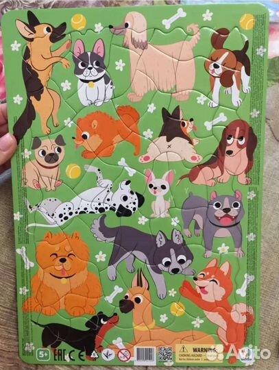 Досочки сегена пазл кубики