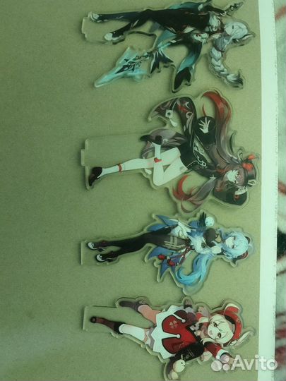 Фигурки по аниме/геншин/13 карт