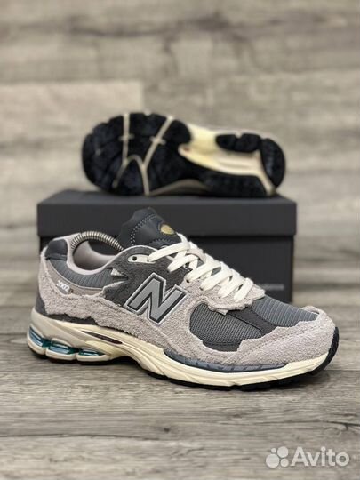 New balance 2002r grey сетка 41-42 мужские