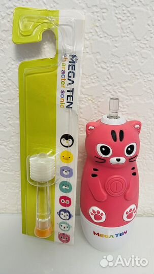 MegaTen электрическая детская зубная щетка