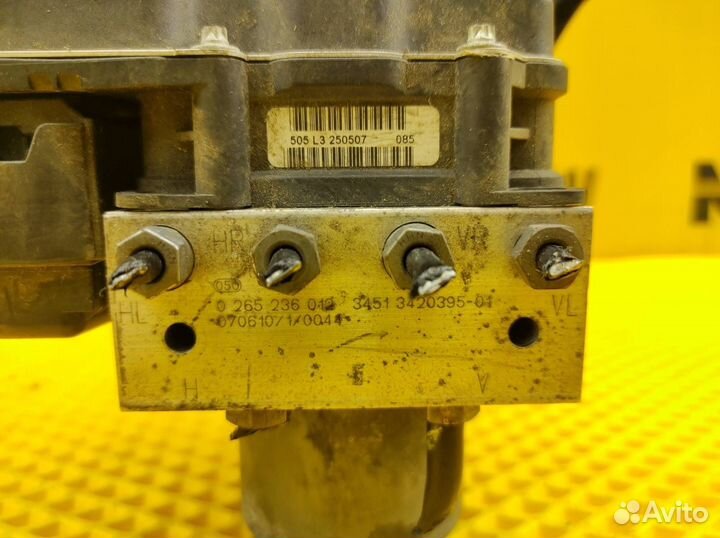 Блок ABS Bmw X3 E83 LCI N52B25A 2.5 2007