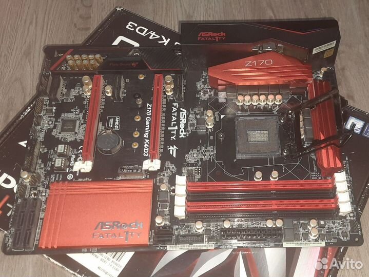 Asrock Fatal1ty Z170 Gaming K4/D3, нерабочая