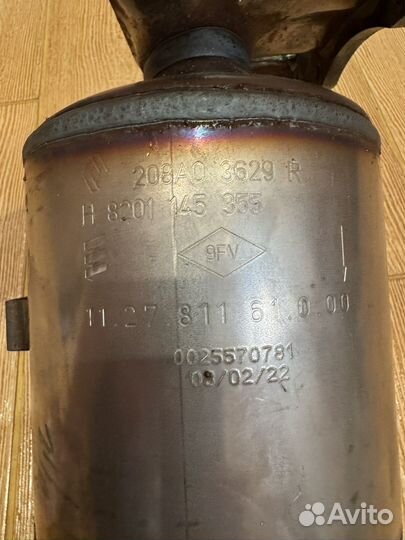 Выпускной коллектор Renault Logan 2 (новый)