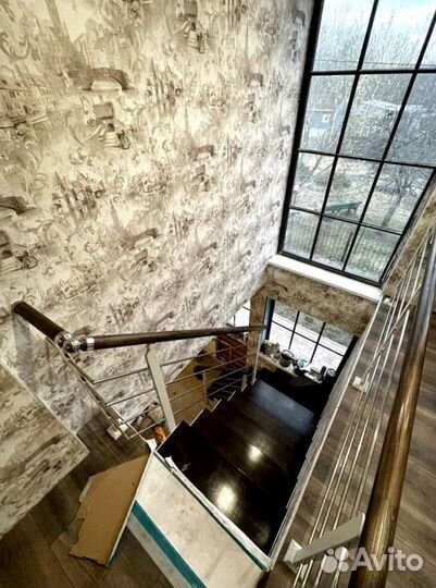 Лестница забежная под ключ