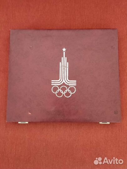 Серебряные монеты олимпиада80. Наборы 28шт.Ац