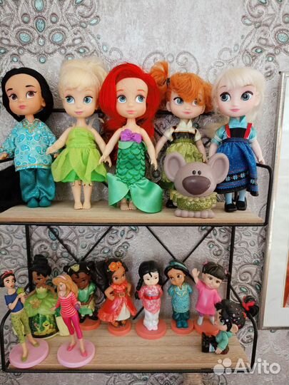 Мини аниматорс Дисней и фигурки принцесс Дисней