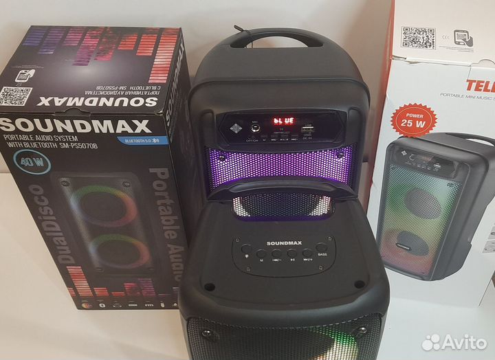 Беспроводная блютуз колонка новая