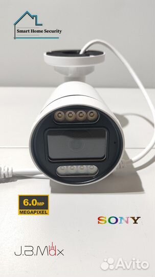 Камера видеонаблюдения IP Sony 6mp POE