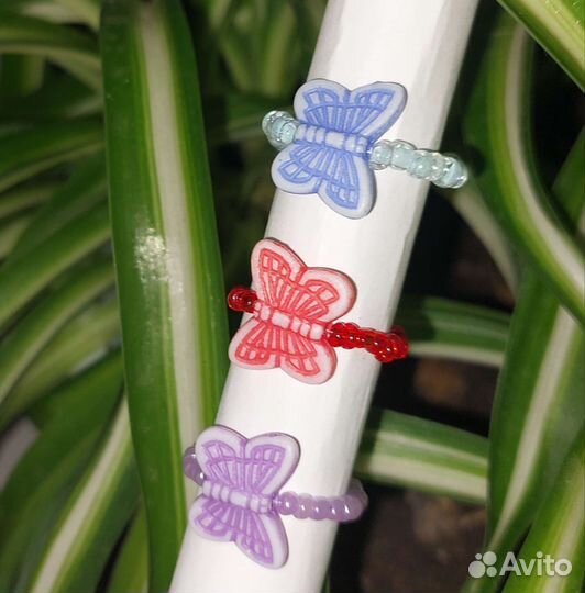 Кольцо из бисера 