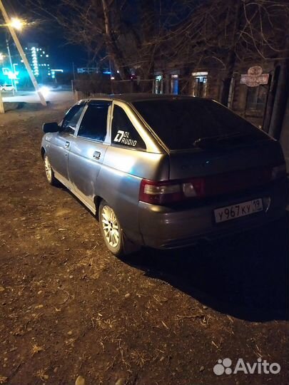 Задний бампер ваз 2112