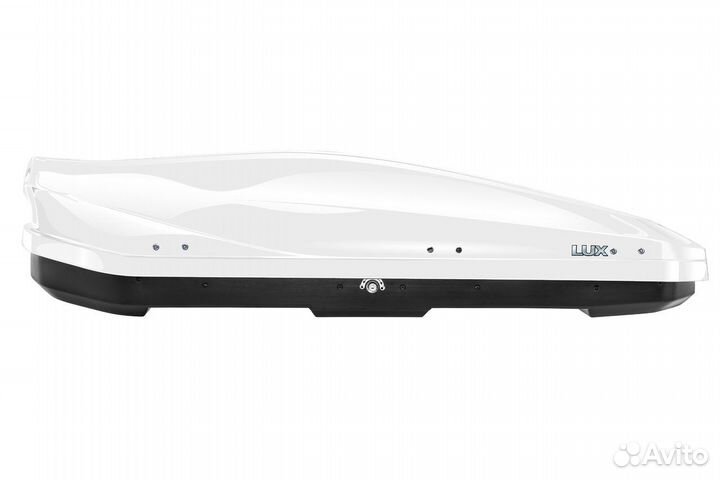 Бокс на крышу Lux Irbis 175 белый глянец