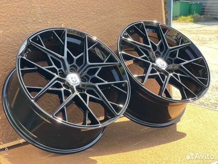 Диски HRE FF10 R18 5x108 черные глянец