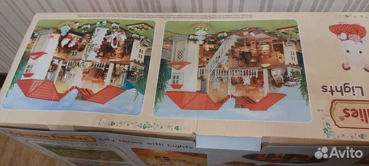 Sylvanian families, большой дом со светом