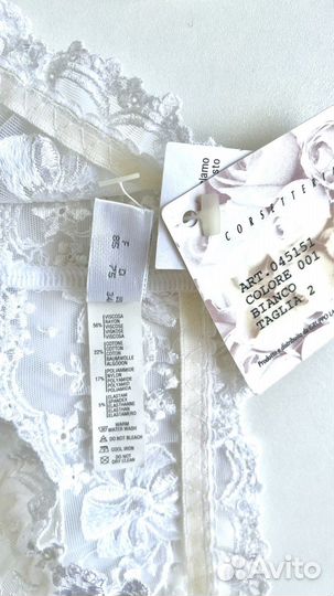 Подвязка свадебная La Perla, размер L