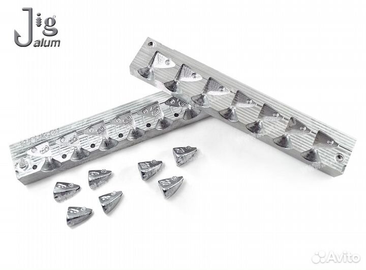 Форма для литья грузил 