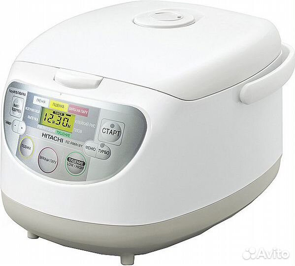 Мультиварка новая Hitachi RZ-rma18y (W)