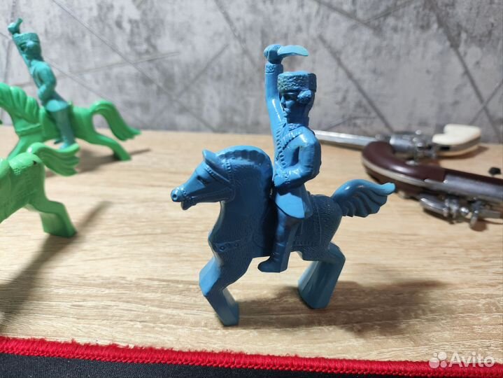 Солдатики СССР буденовец красноармеец на коне