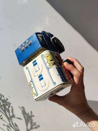 Металлическая машинка СССР автоцистерна