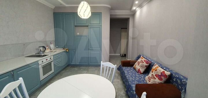 1-к. квартира, 40 м², 2 кровати