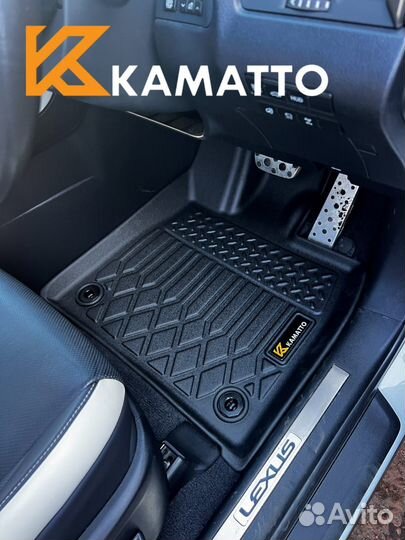 Ковры в салон Kamatto 3D Lexus RX 2015-2022
