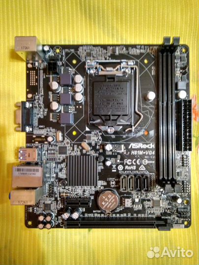 Материнская плата Asrock H81M-Vg4 на Lga1150