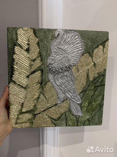 Объемная картина на холсте