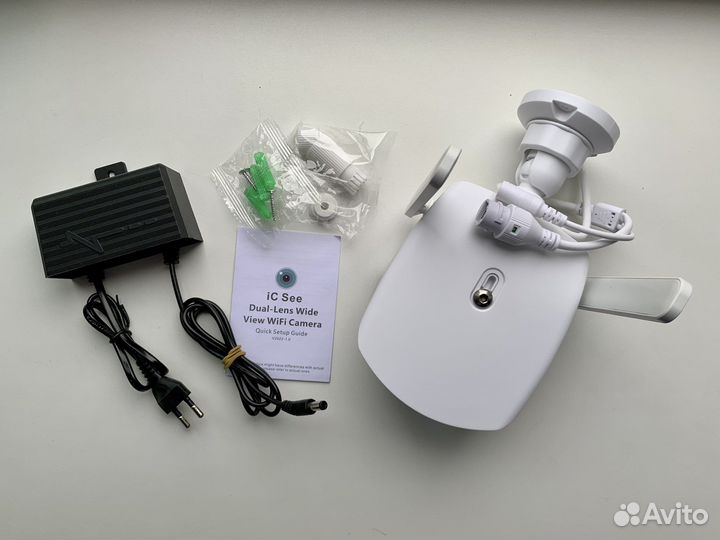 Уличная широкоугольная Wi-Fi камера 180, iCsee