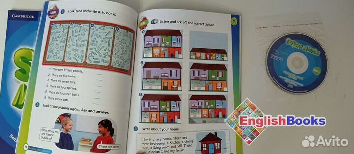 Super minds 1, комплект новые в плёнке