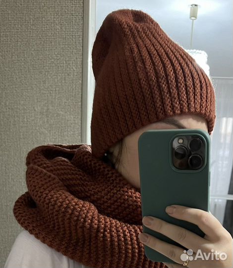 Шапка со снудом