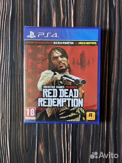 Red dead redemption ps4 диск новый