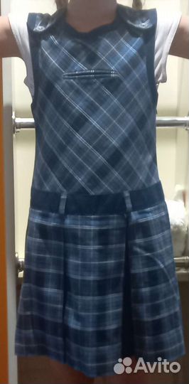 Сарафан школьный 128