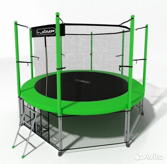 Батут i-Jump 10ft Green