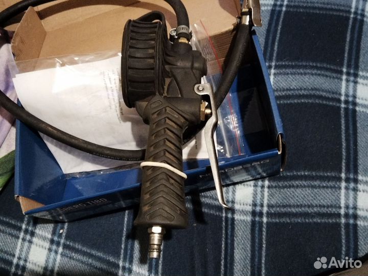 Пистолет для подкачки колес цифровой