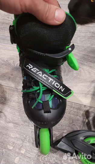 Роликовые коньки Reaction 32 35