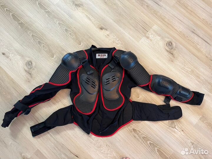 Куртка защитная full body armor black