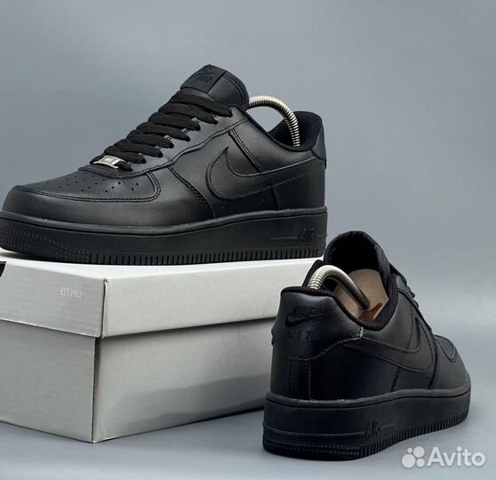 Стильные Nike Air Force 1 Black