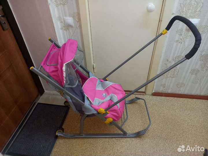 Детские зимние санки