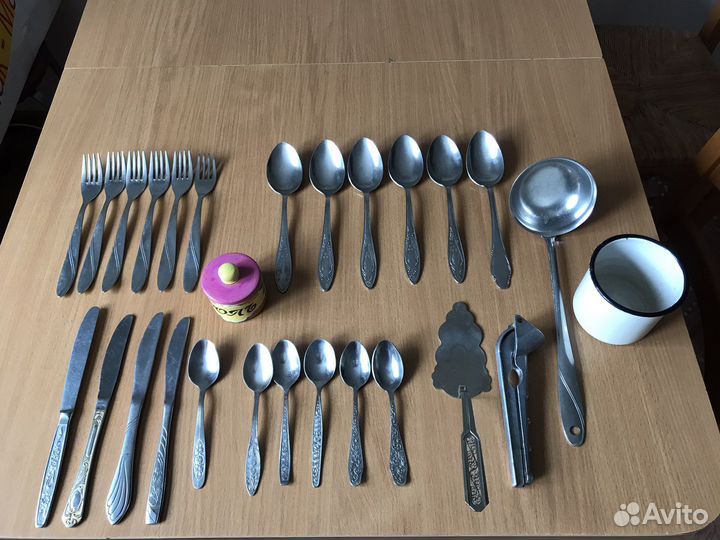 Столовые приборы СССР