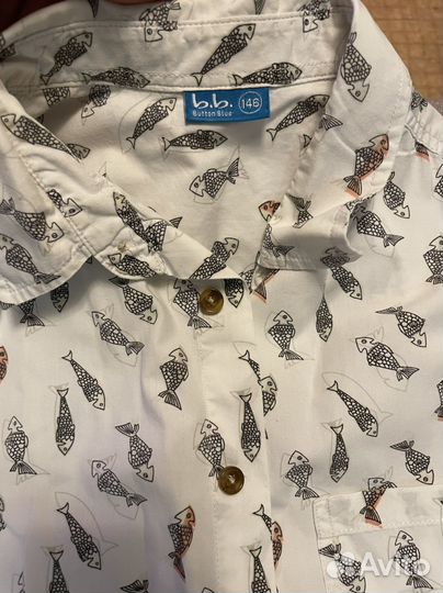Рубашки для мальчика 140 146