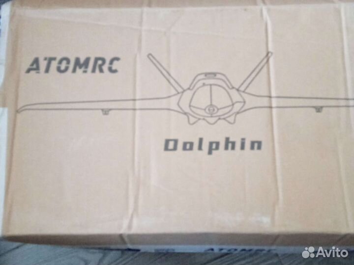 Самолет AtomRC Dolphin + комплектующие FPV