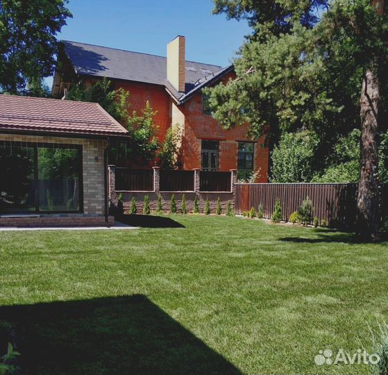 Рулонный газон под ключ