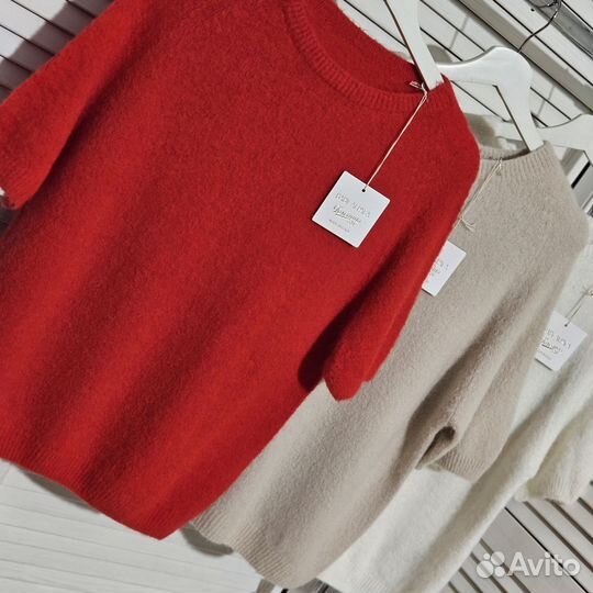 Свитер джемпер с альпакой Италия