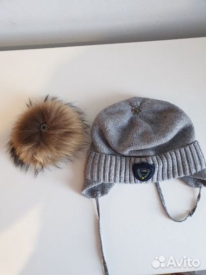 Зимняя шапка для мальчика