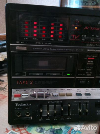 Музыкальный центр Technics SA-K4W (под ремонт)